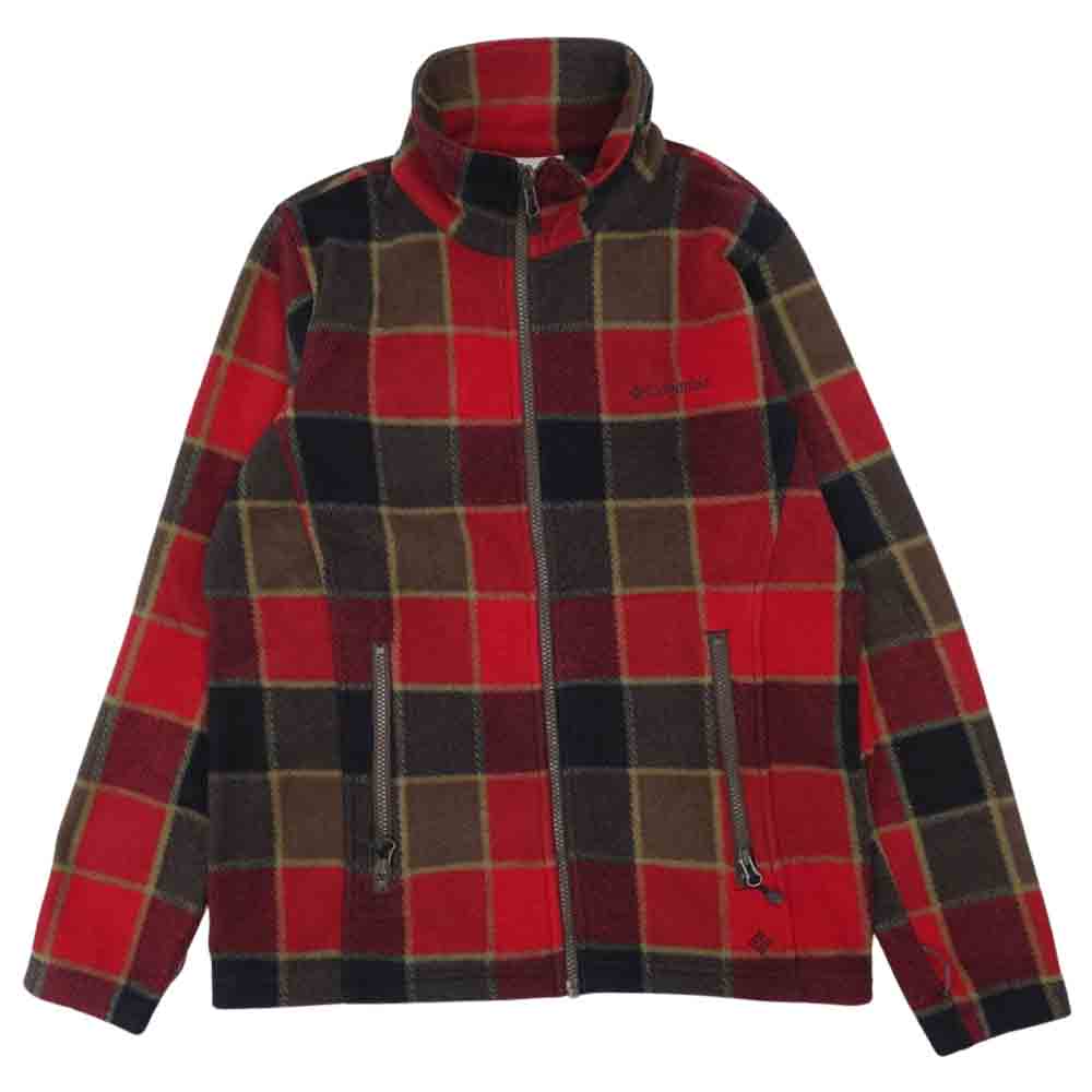 Columbia コロンビア PL3006 Buckeye Springs Jacket バックアイ スプリング フリース チェック ジャケット M【中古】