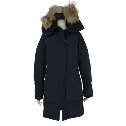 CANADA GOOSE カナダグース 2302JL サザビーリーグ MACKENZIE PARKA マッケンジー パーカ ダウン ジャケット コート ネイビー系 L【美品】【中古】