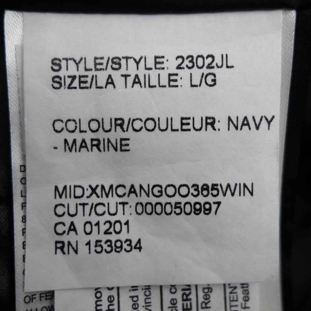 CANADA GOOSE カナダグース 2302JL サザビーリーグ MACKENZIE PARKA マッケンジー パーカ ダウン ジャケット コート ネイビー系 L【美品】【中古】