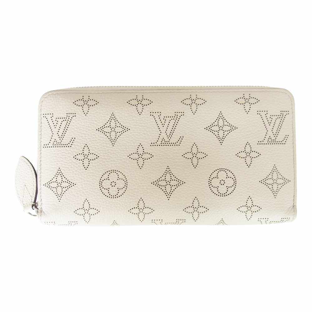 LOUIS VUITTON ルイ・ヴィトン M68670 モノグラム マヒナ ジッピー ウォレット 長財布 グレー系【中古】