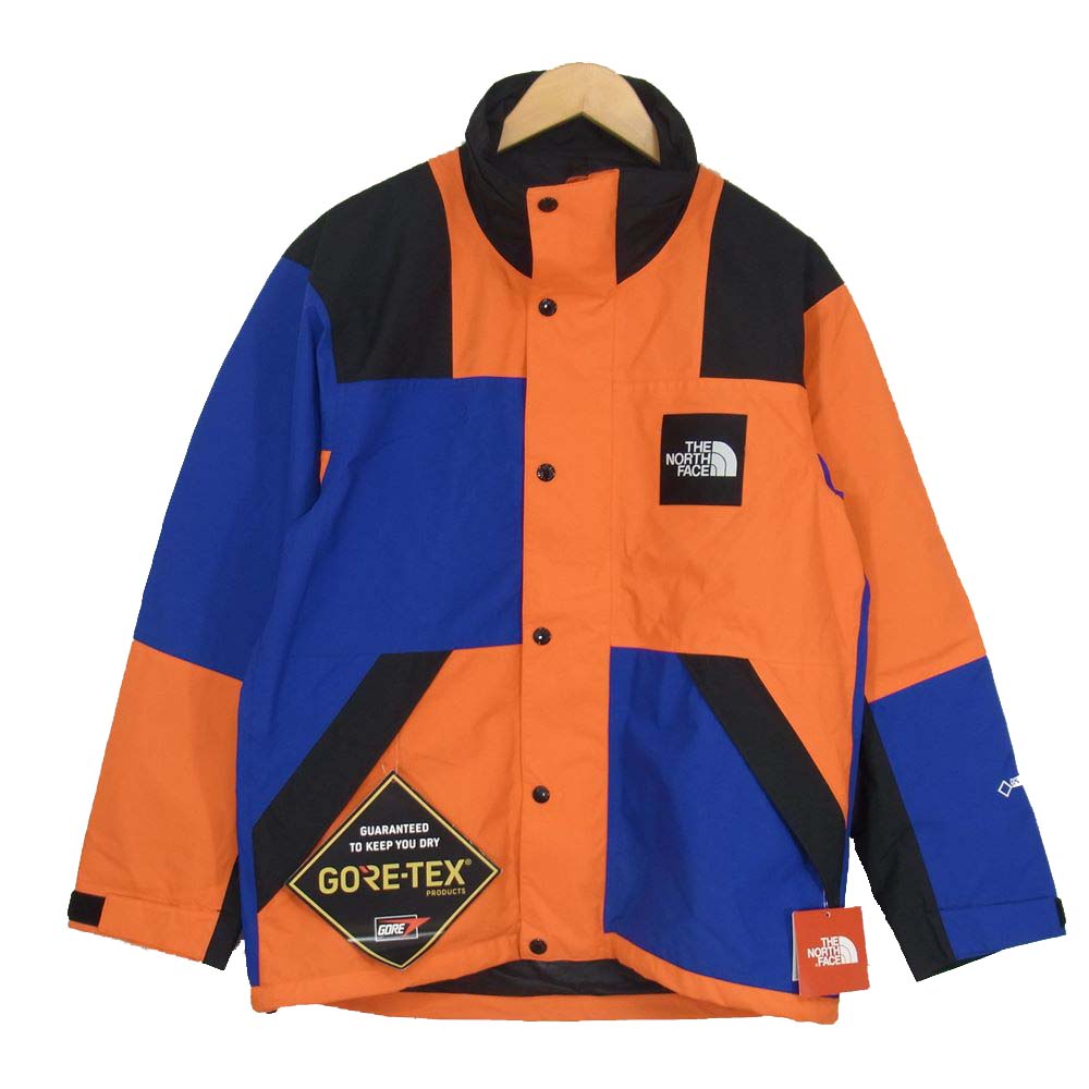 THE NORTH FACE ノースフェイス 19SS NP11961 RAGE GTX SHELL JACKET AP レイジ ジーティーエックス シェル ジャケット アズテックブルー×ペルシャンオレンジ S【新古品】【未使用】【中古】
