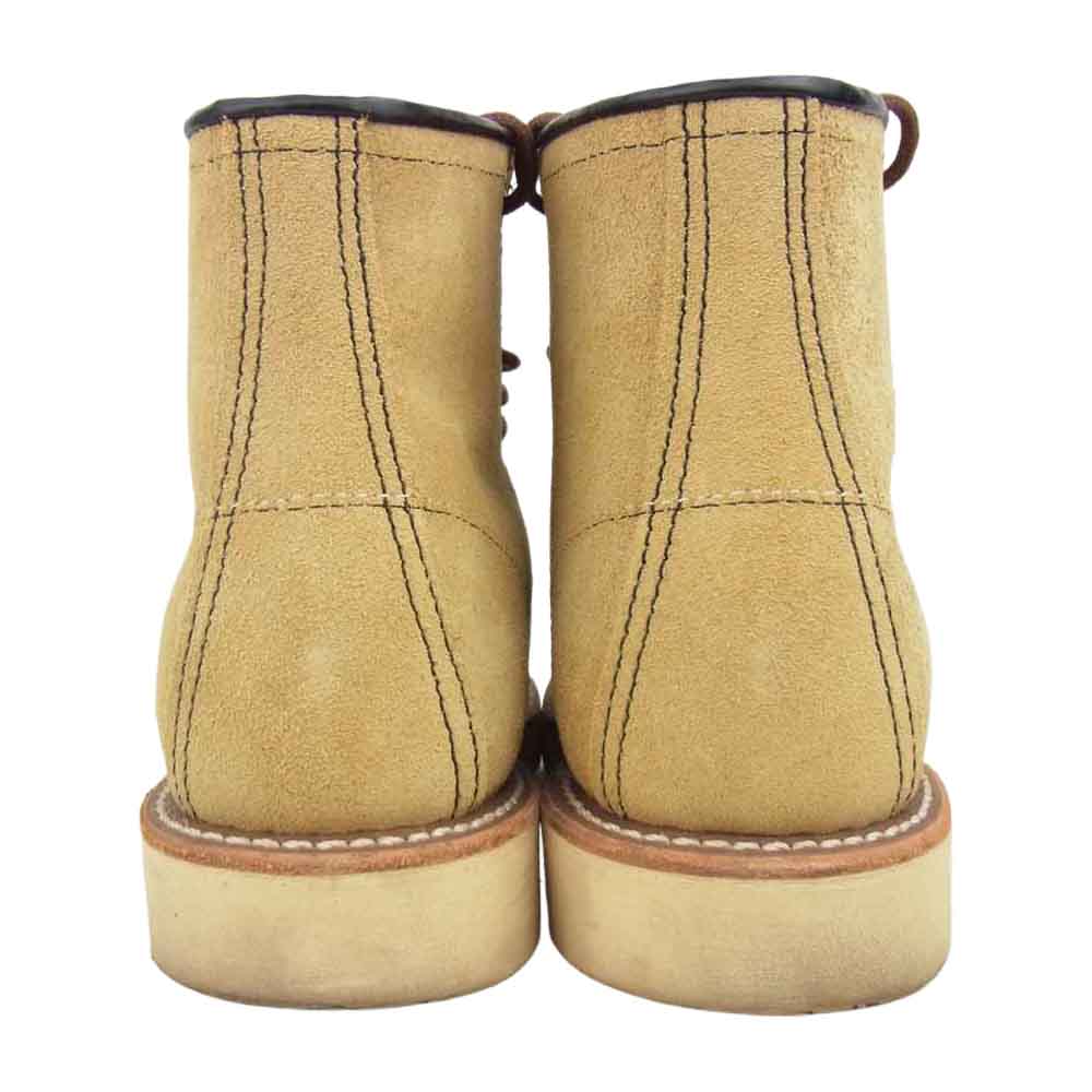 RED WING レッドウィング 8173 6inch CLASSIC MOC TOE クラシック モックトゥ ブーツ ベージュ系 22cm【中古】
