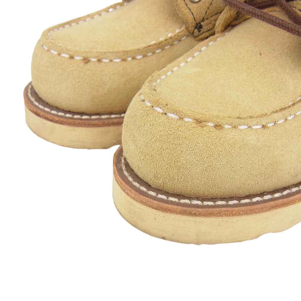 RED WING レッドウィング 8173 6inch CLASSIC MOC TOE クラシック モックトゥ ブーツ ベージュ系 22cm【中古】