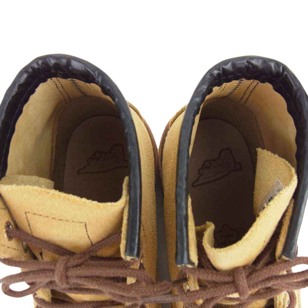 RED WING レッドウィング 8173 6inch CLASSIC MOC TOE クラシック モックトゥ ブーツ ベージュ系 22cm【中古】