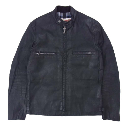 ADDICT CLOTHES アディクトクローズ AD-WX-04 WAXED CLUBMAN JACKET クラブマン オイルド 38【中古】