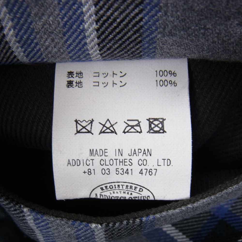 ADDICT CLOTHES アディクトクローズ AD-WX-04 WAXED CLUBMAN JACKET クラブマン オイルド 38【中古】