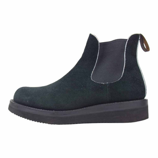 ROLLING DUB TRIO ローリングダブトリオ RDT-A06 STAN OIL SUEDE ALL BLACK スタン オイル スエード サイド ゴアブーツ 8.5【美品】【中古】