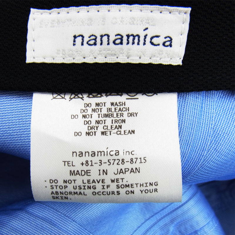 nanamica ナナミカ SUPF859 GORE-TEX ゴアテックス ウール キャップ  チャコール系 ダークグレー系 F【中古】