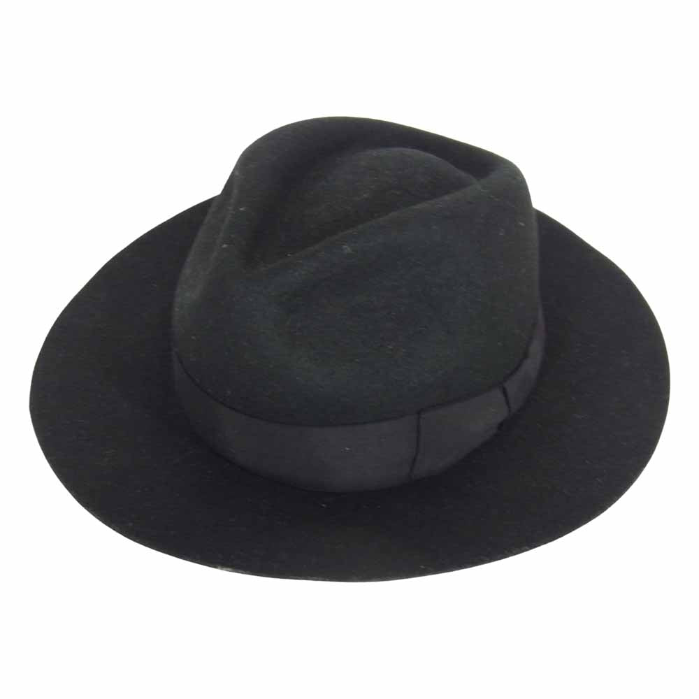 RUDE GALLERY ルードギャラリー WOOL HAT ウール フェルト ハット ブラック系【中古】