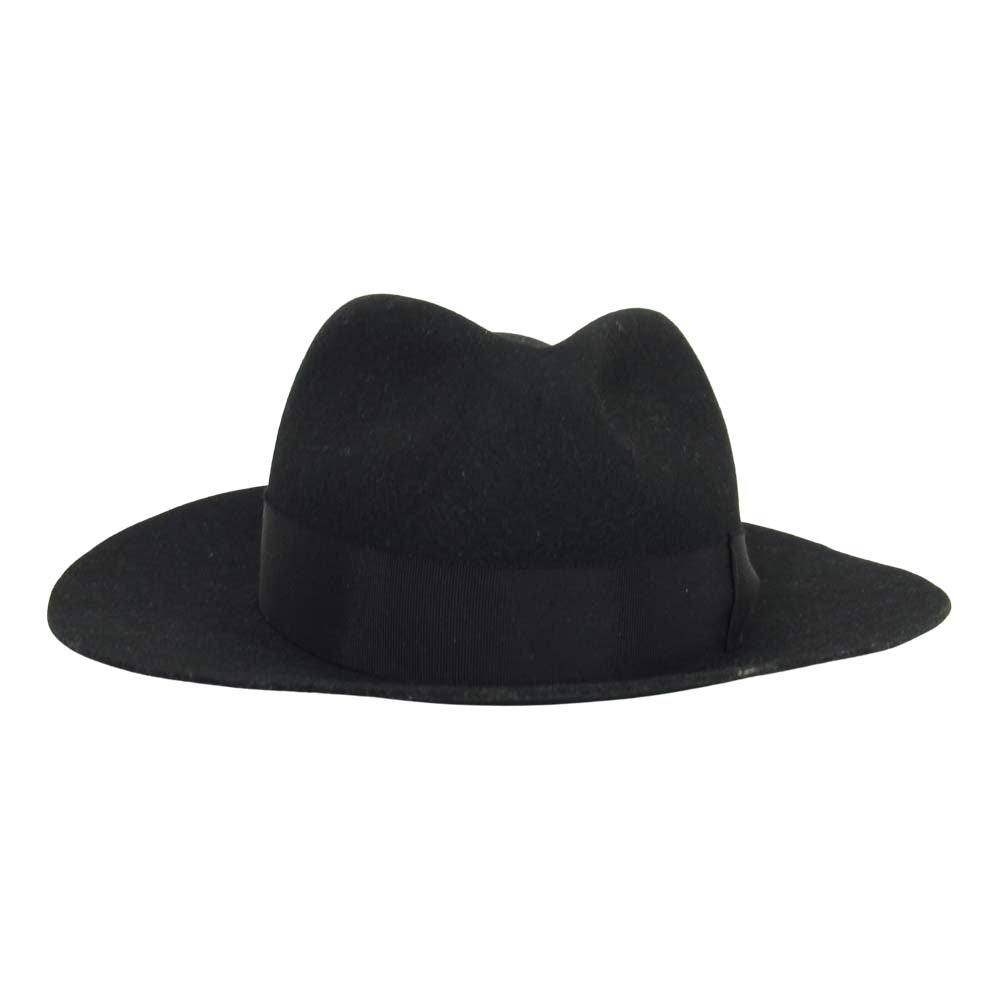 RUDE GALLERY ルードギャラリー WOOL HAT ウール フェルト ハット ブラック系【中古】