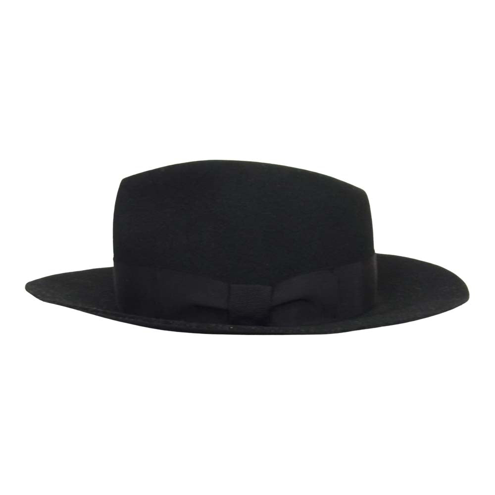 RUDE GALLERY ルードギャラリー WOOL HAT ウール フェルト ハット ブラック系【中古】