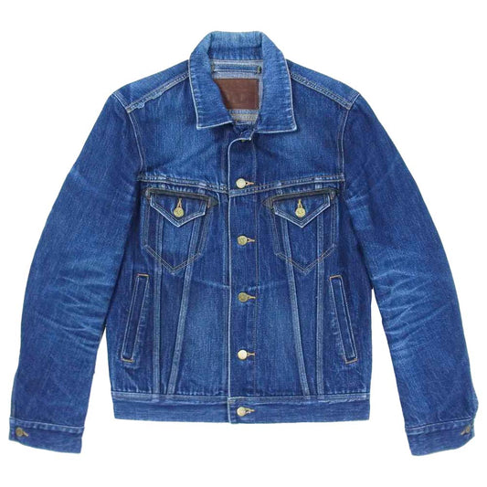 LOST CONTROL ロストコントロール LCSP-JK9-26 Denim Jacket デニムジャケット デニム ジャケット インディゴブルー系 36【中古】