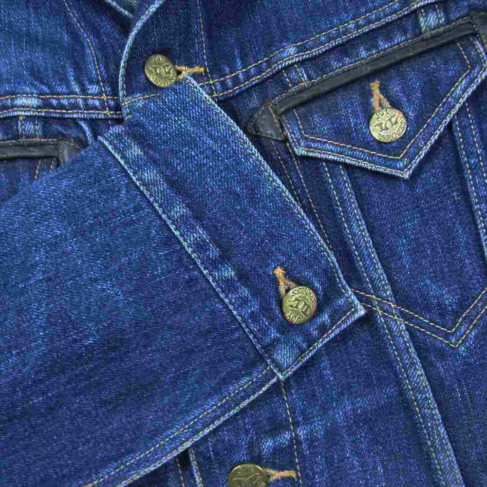 LOST CONTROL ロストコントロール LCSP-JK9-26 Denim Jacket デニムジャケット デニム ジャケット インディゴブルー系 36【中古】