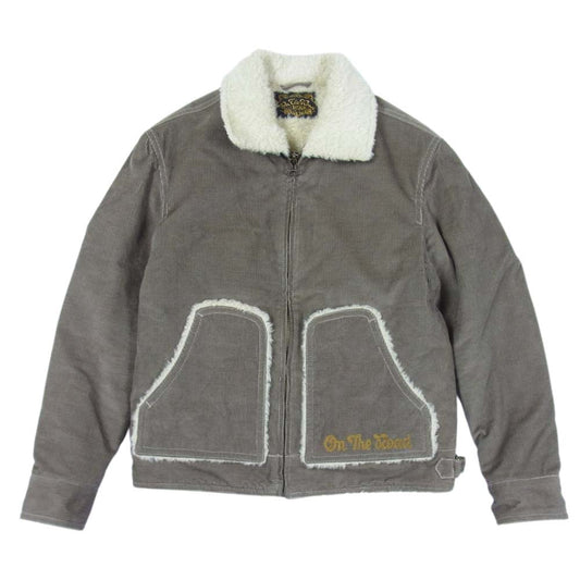 Celt&Cobra ケルト&コブラ OTRJK-12 × オンザロード ON THE ROAD 裏ボア ジャケット カーキブラウン系 S【中古】