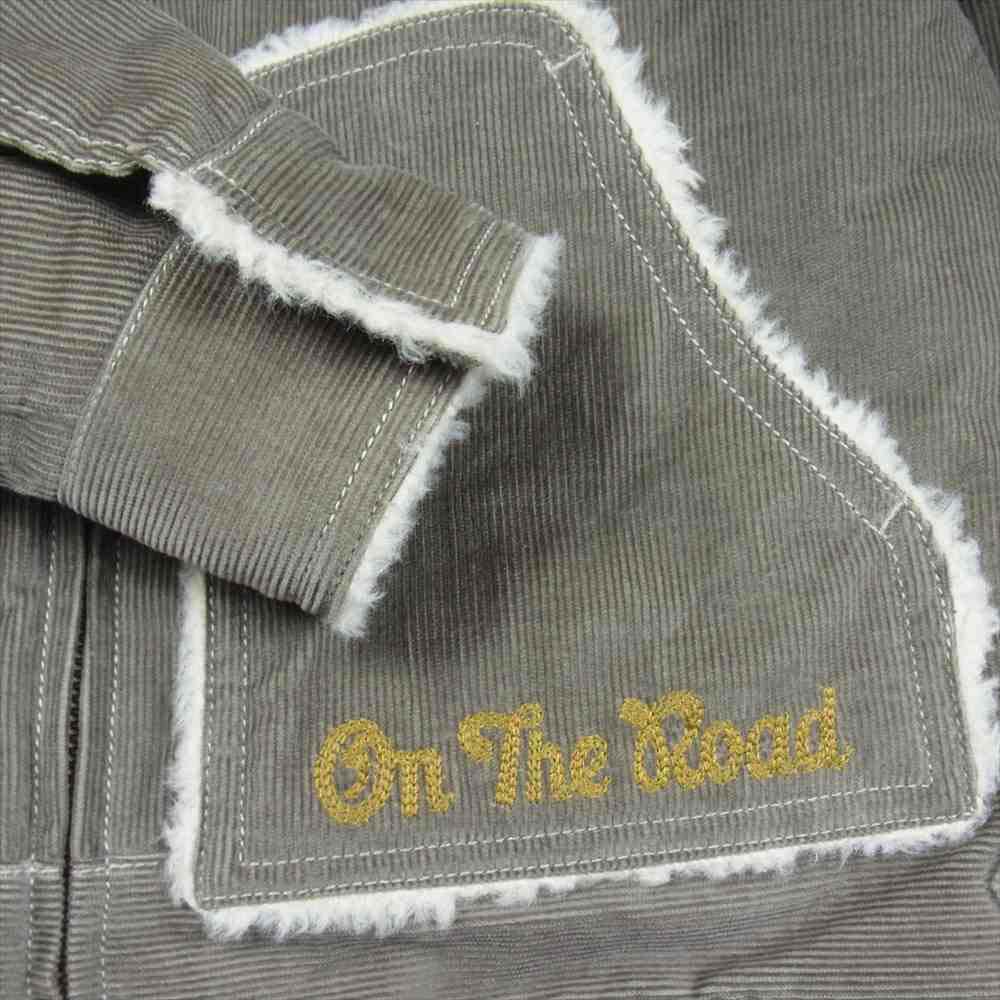 Celt&Cobra ケルト&コブラ OTRJK-12 × オンザロード ON THE ROAD 裏ボア ジャケット カーキブラウン系 S【中古】