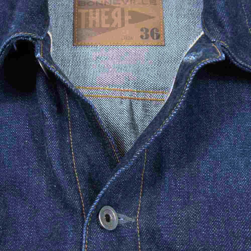 ボンネヴィル DENIM JAKCET デニムジャケット デニム インディゴブルー系 36【中古】