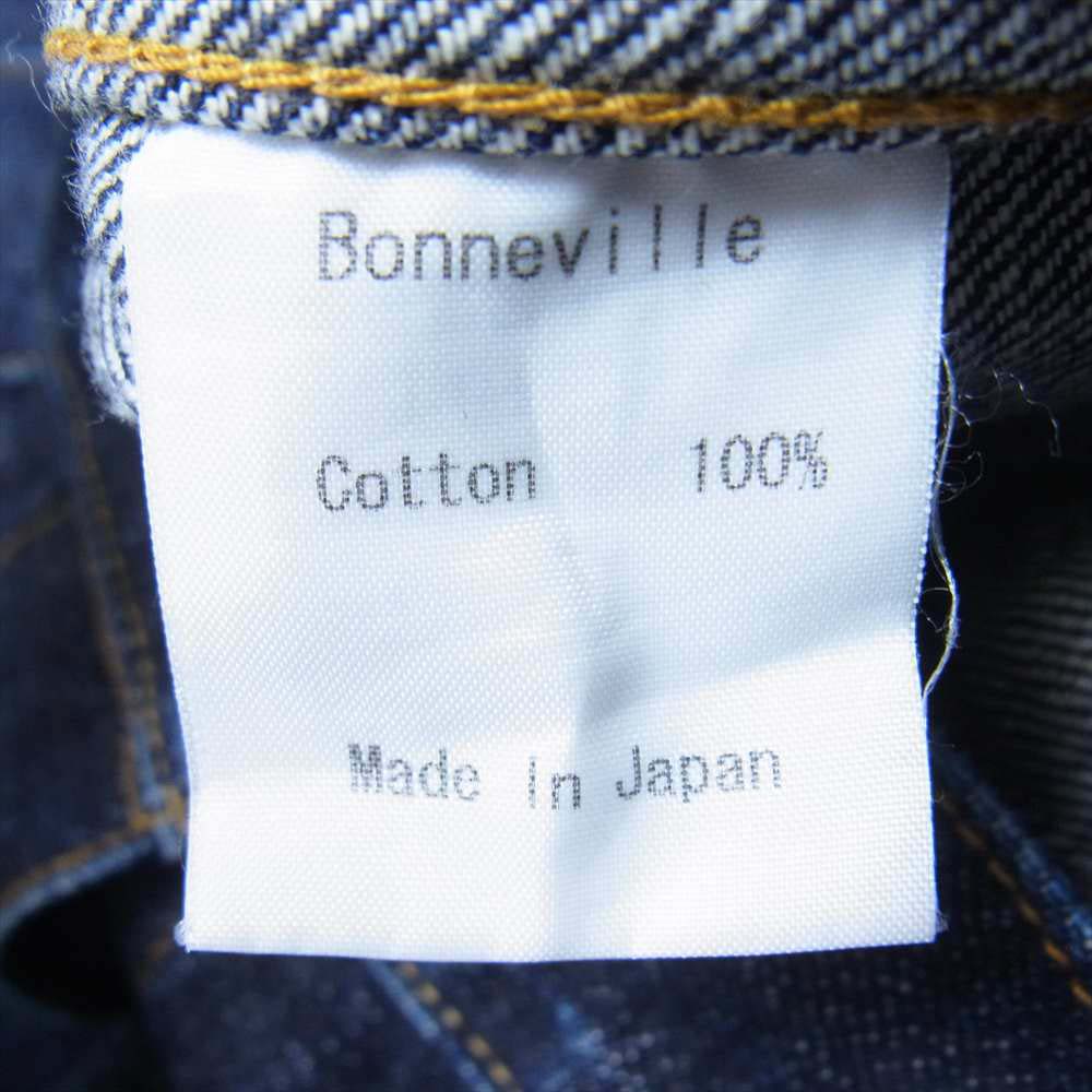 ボンネヴィル DENIM JAKCET デニムジャケット デニム インディゴブルー系 36【中古】