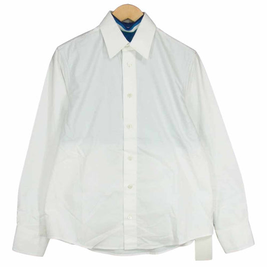 ファセッタズム RB-SH-M01 HIGH NECK LAYER SHIRT ハイネック レイヤー シャツ ホワイト系 4【新古品】【未使用】【中古】