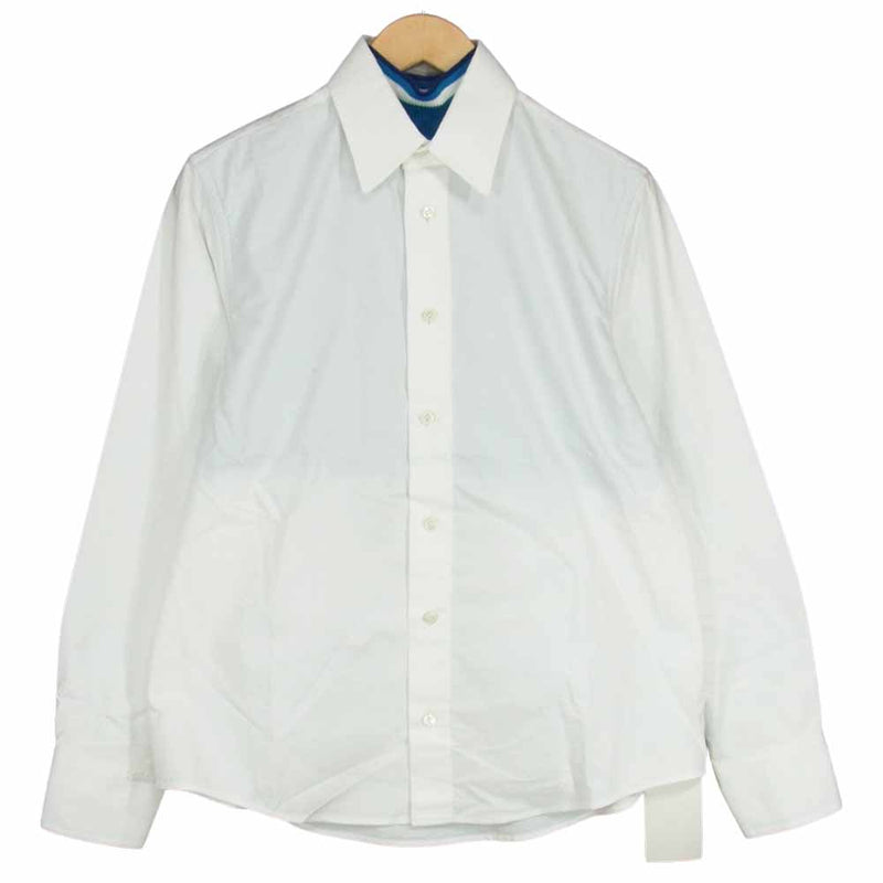 ファセッタズム RB-SH-M01 HIGH NECK LAYER SHIRT ハイネック レイヤー シャツ ホワイト系 4【新古品】【未使用】【中古】