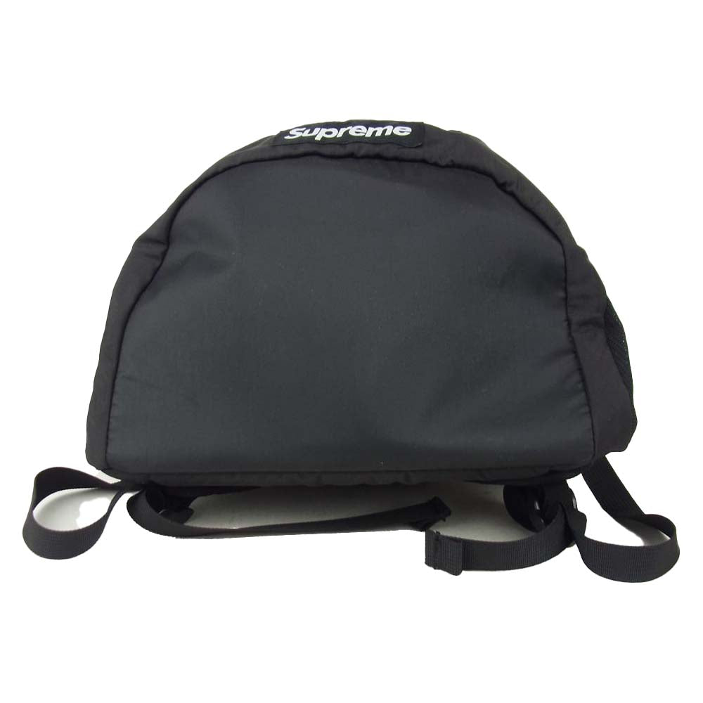 Supreme シュプリーム 17SS 210D CORDURA RIPSTOP NYLON BACKPACK コーデュラ リップストップ ナイロン バックパック リュック ブラック系【極上美品】【中古】