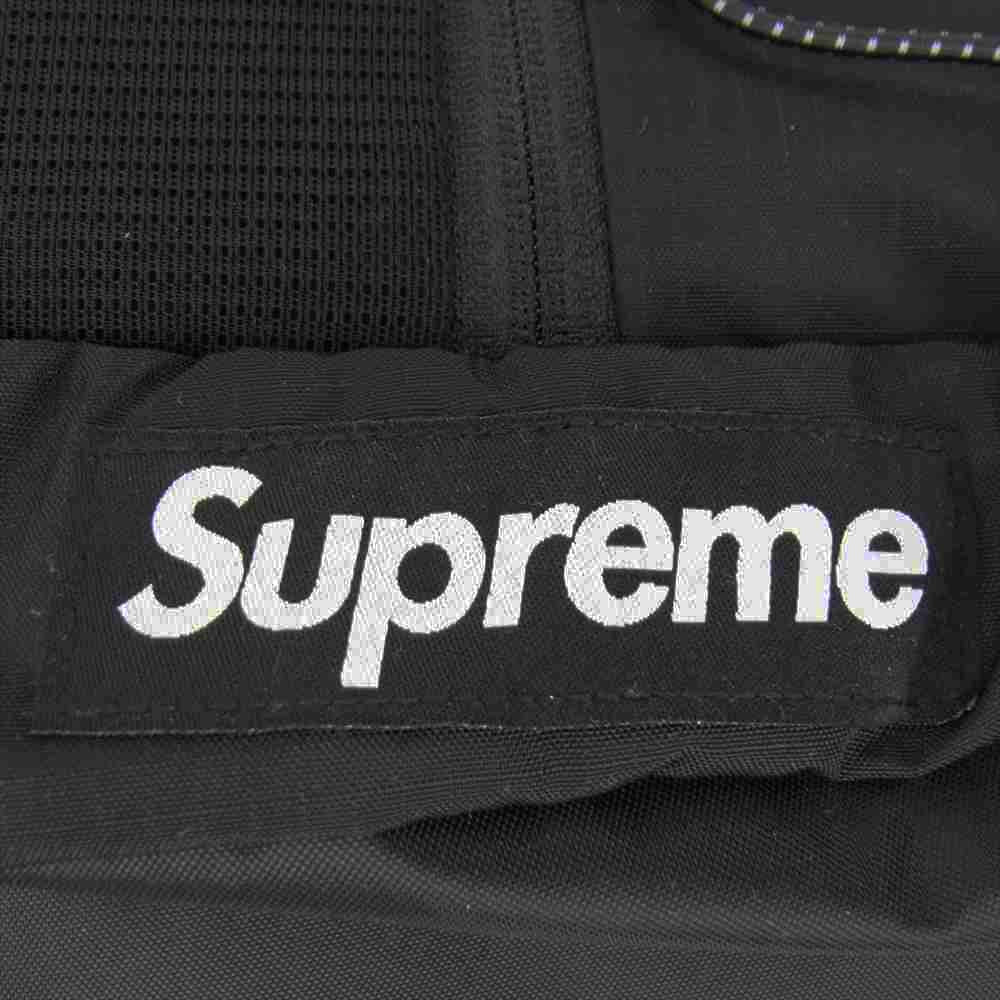 Supreme シュプリーム 17SS 210D CORDURA RIPSTOP NYLON BACKPACK コーデュラ リップストップ ナイロン バックパック リュック ブラック系【極上美品】【中古】
