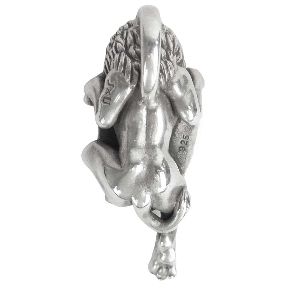Justin Davis ジャスティンデイビス SPJ523 REGAL LION リーガル ライオン ペンダントトップ シルバー系【中古】