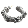 CHROME HEARTS クロムハーツ（原本無） HOOP CROSS SML クロスバンド フープ ピアス シルバー系【中古】