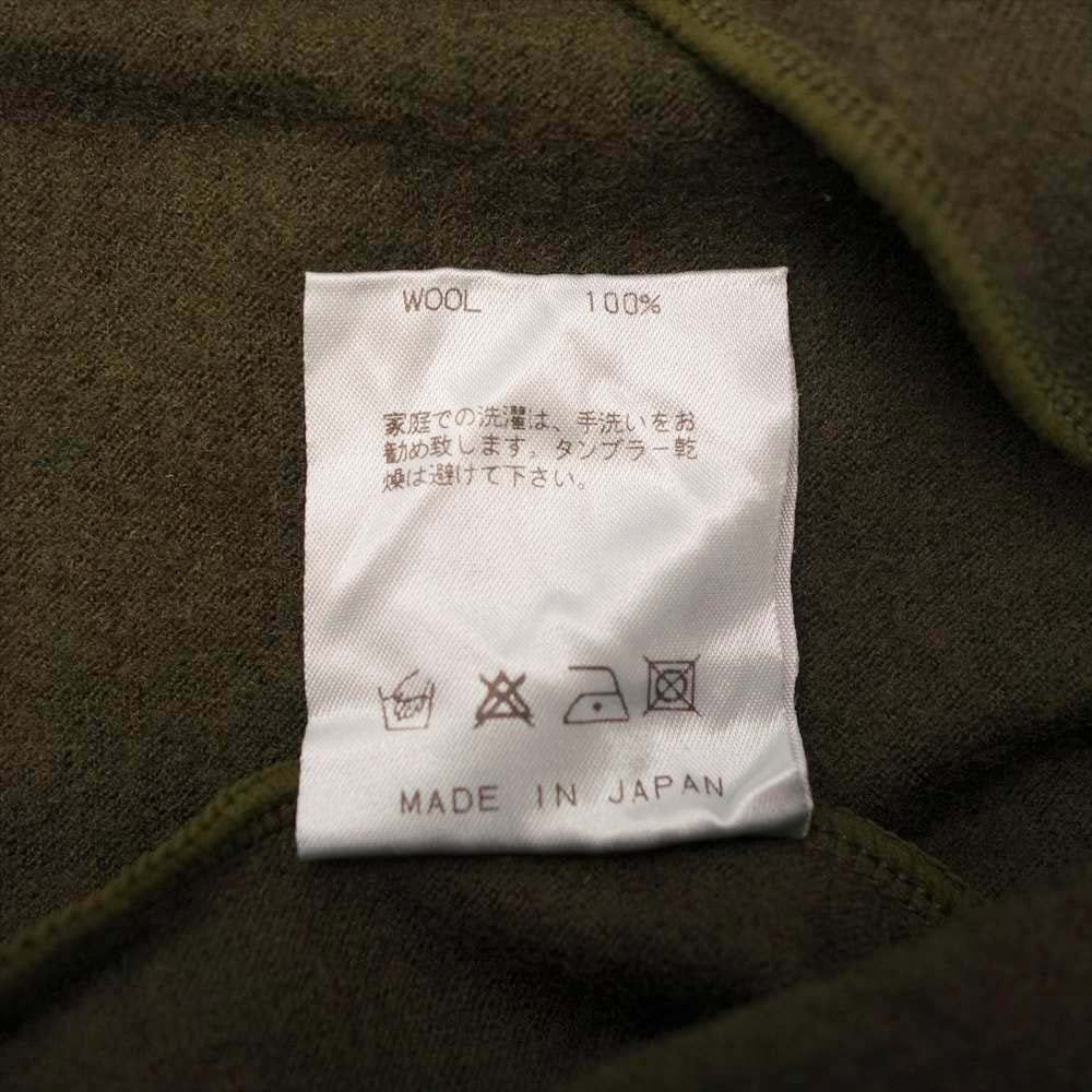 RUDE GALLERY ルードギャラリー 1807 RUDE GALLERY ウール 七分袖 Tシャツ カーキ系 3【中古】