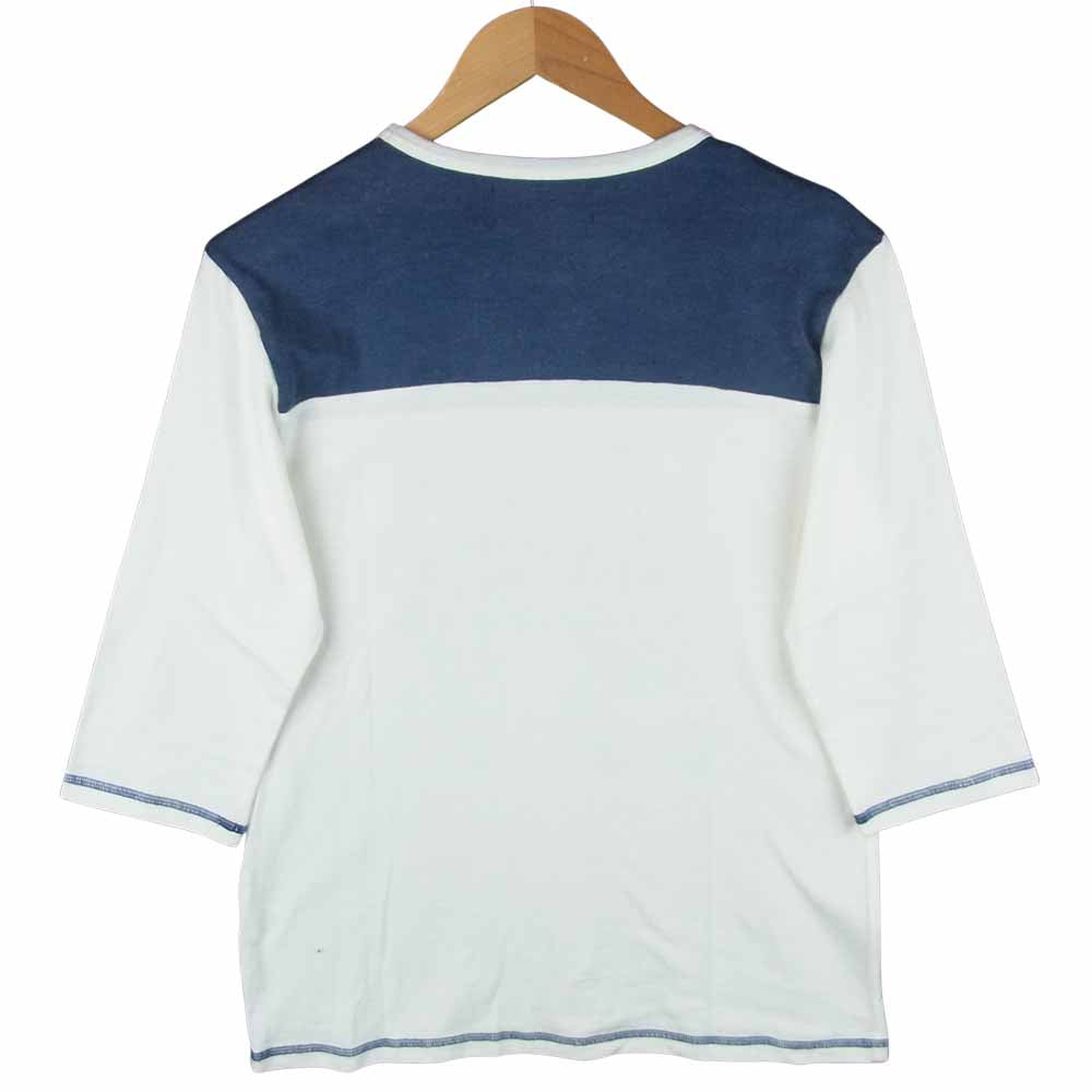 LOST CONTROL ロストコントロール L07AW-03A LEGEND 27 半袖 Tシャツ ホワイト系 ブルー系 2【新古品】【未使用】【中古】