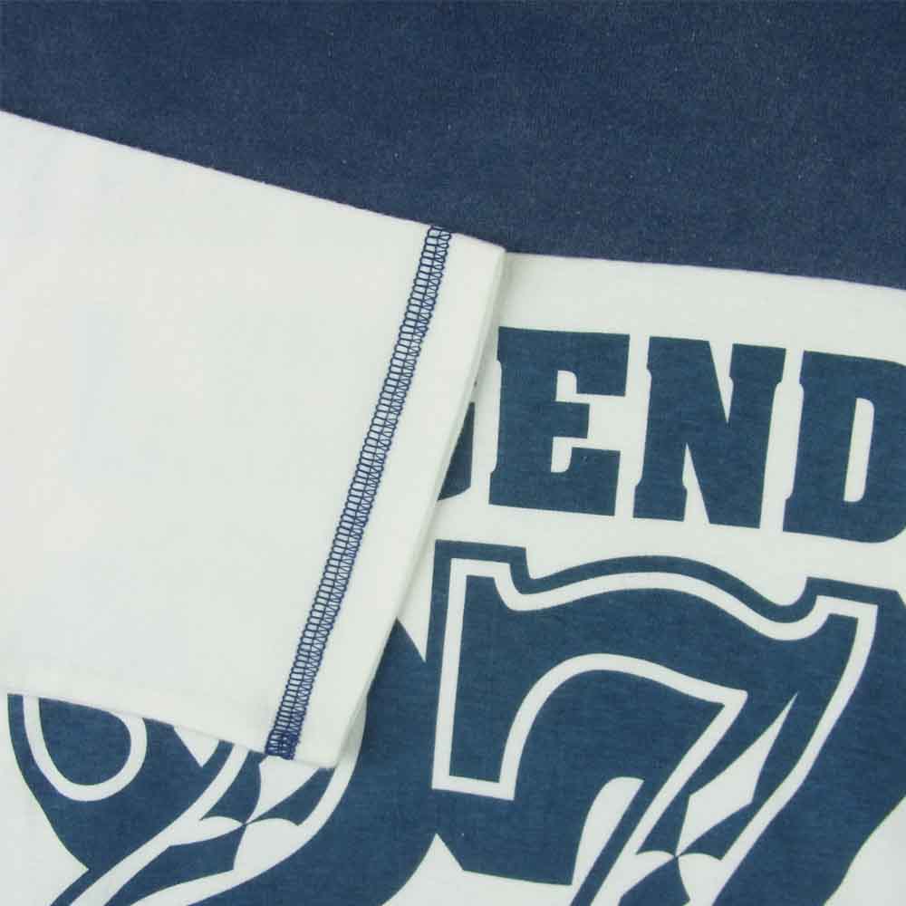 LOST CONTROL ロストコントロール L07AW-03A LEGEND 27 半袖 Tシャツ ホワイト系 ブルー系 2【新古品】【未使用】【中古】