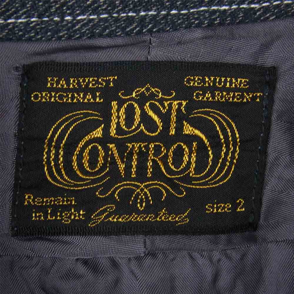 LOST CONTROL ロストコントロール L10S1-4008 デニム ロングスリーブ ジャケット ダークグレー系 2【中古】