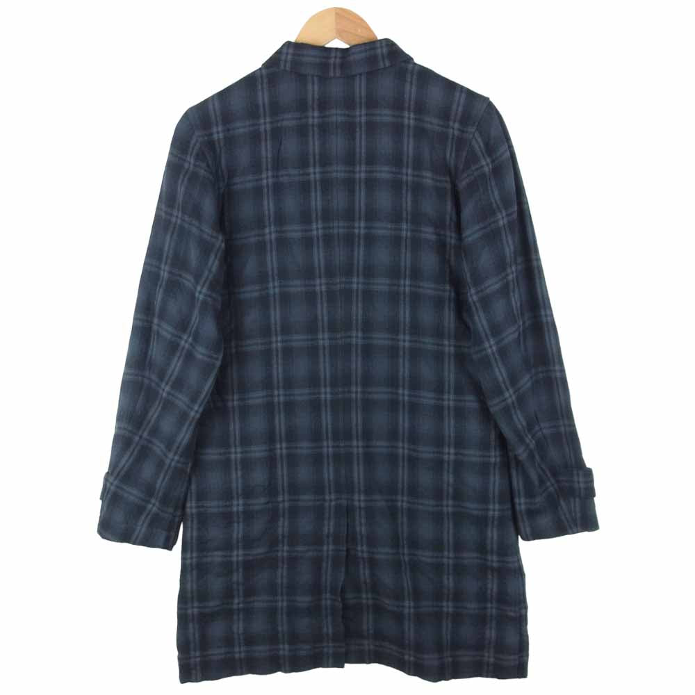 LOST CONTROL ロストコントロール LC7AW-12 Long Jacket ロング チェック ジャケット ブラック系 グレー系 1【中古】