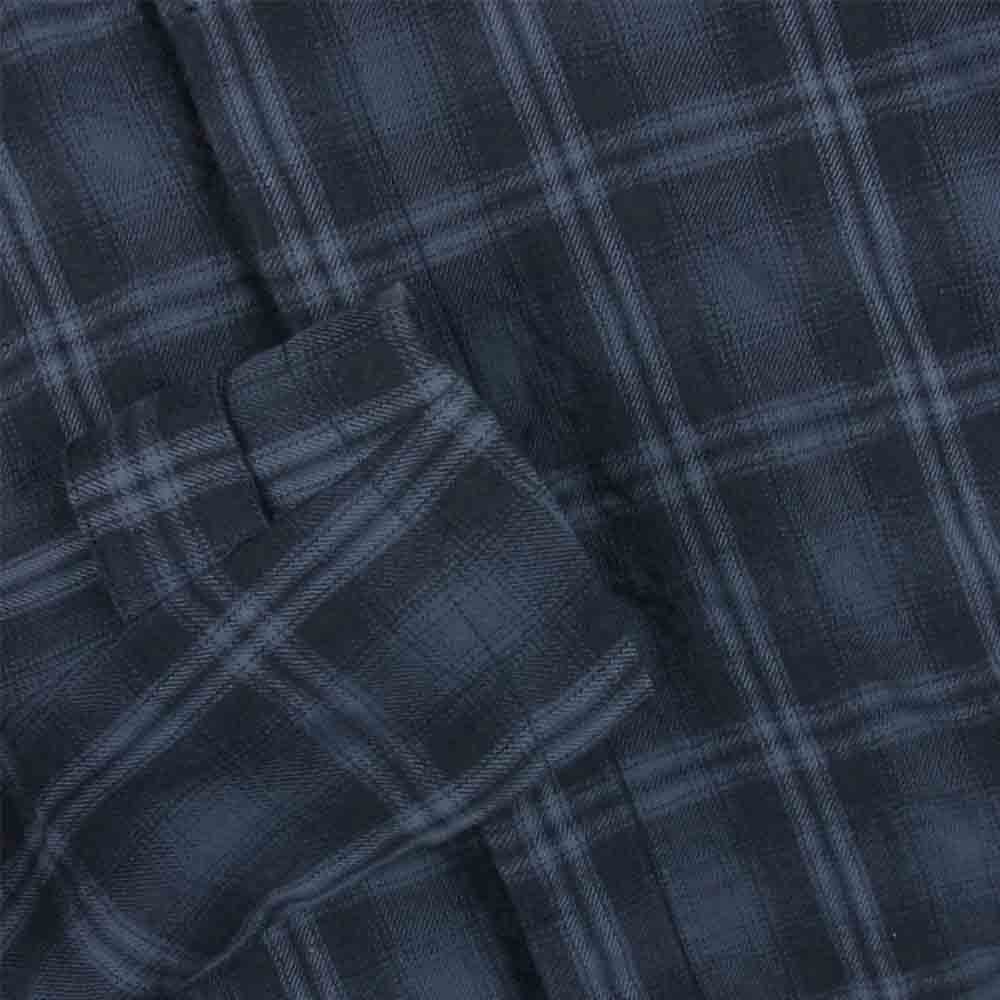 LOST CONTROL ロストコントロール LC7AW-12 Long Jacket ロング チェック ジャケット ブラック系 グレー系 1【中古】