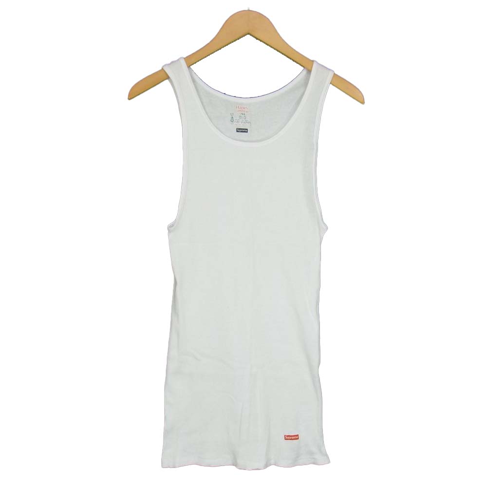 Supreme シュプリーム Hanes ヘインズ タンクトップ ホワイト系【中古】
