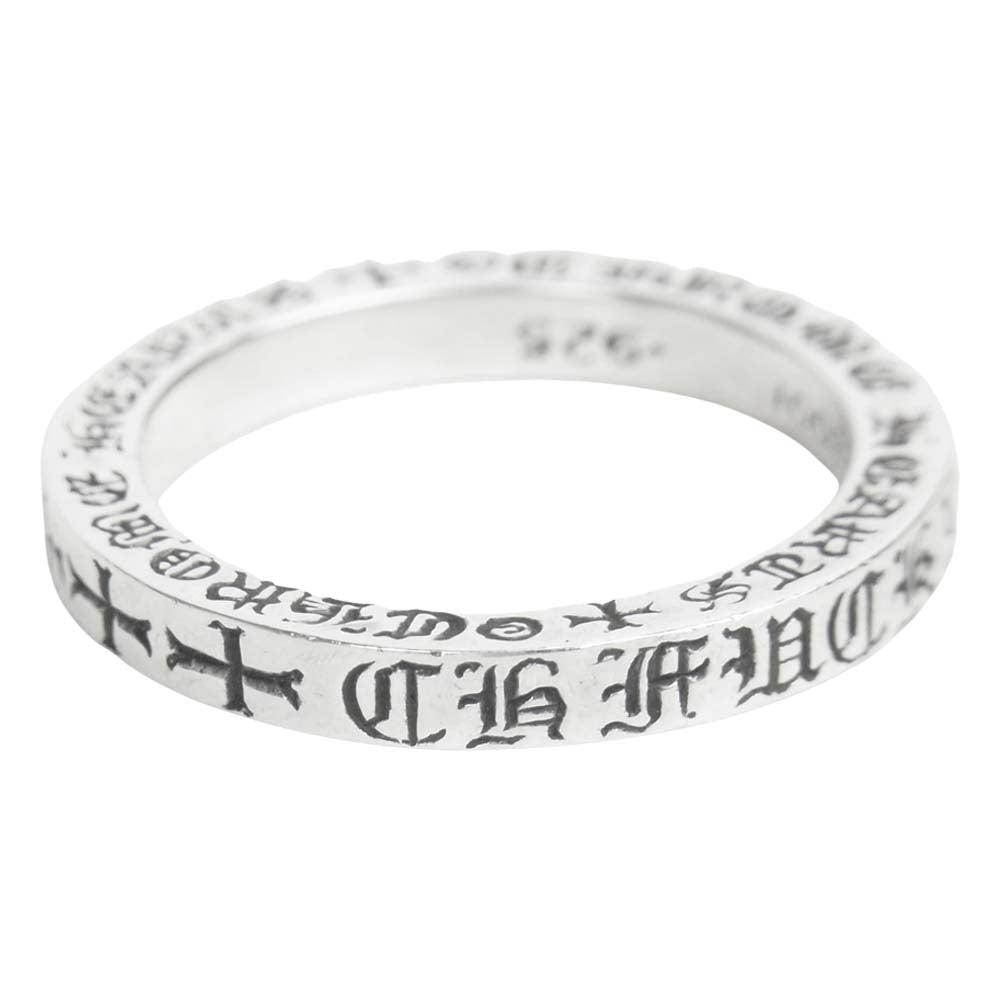 CHROME HEARTS クロムハーツ（原本無） FUCKYOU SPACER RING 3mm スペーサー ファックユー リング シルバー系 24号【中古】