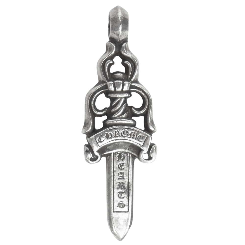 CHROME HEARTS クロムハーツ（原本無） ラージ ダガー ペンダント トップ シルバー系【中古】