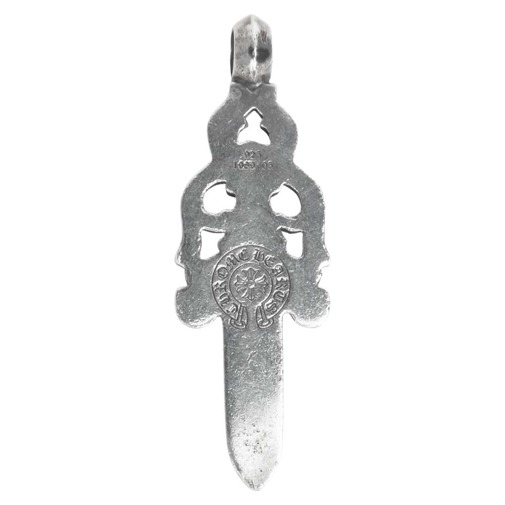 CHROME HEARTS クロムハーツ（原本無） ラージ ダガー ペンダント トップ シルバー系【中古】