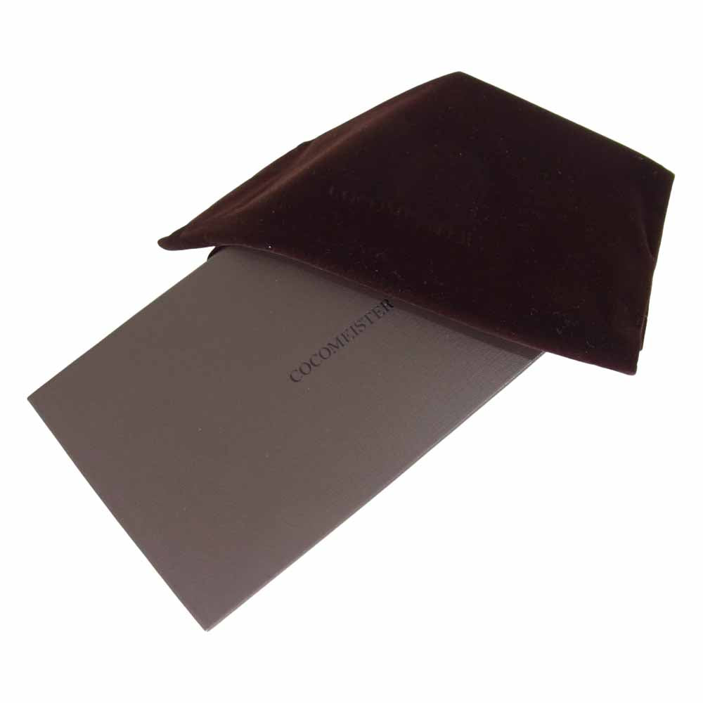 COCOMEISTER ココマイスター ブライドル インペリアル ウォレット 長財布 ブラック系【中古】