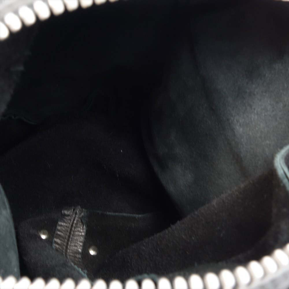 CHROME HEARTS クロムハーツ（原本無） SNAT PACK XL スナットパック エクストララージ レザー ウエスト バッグ ブラック系【中古】