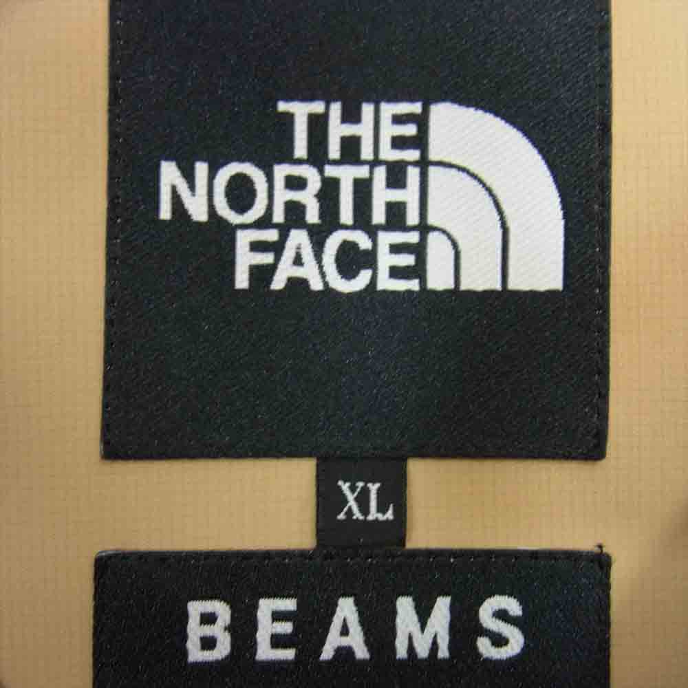 THE NORTH FACE ノースフェイス NP61700B × BEAMS Expedition Light Parka エクスペディション ライト パーカー ベージュ系 XL【美品】【中古】