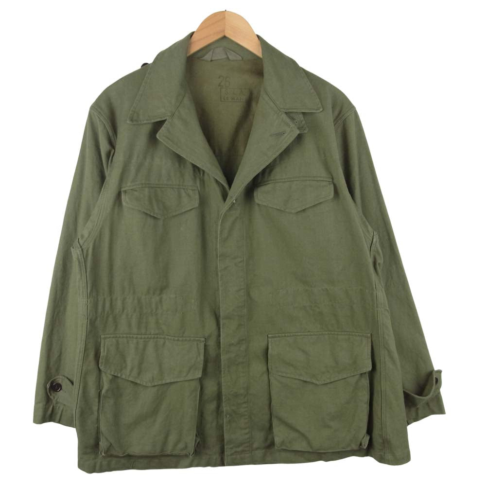 フランス軍 M-47 フィールド ジャケット カーキ系【中古】