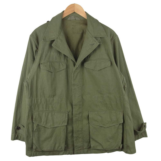 フランス軍 M-47 フィールド ジャケット カーキ系【中古】