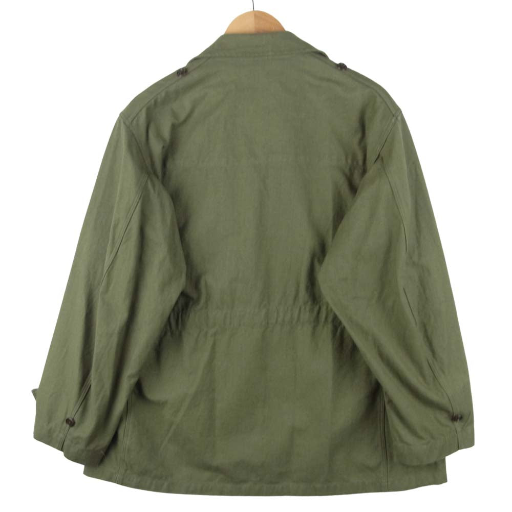 フランス軍 M-47 フィールド ジャケット カーキ系【中古】