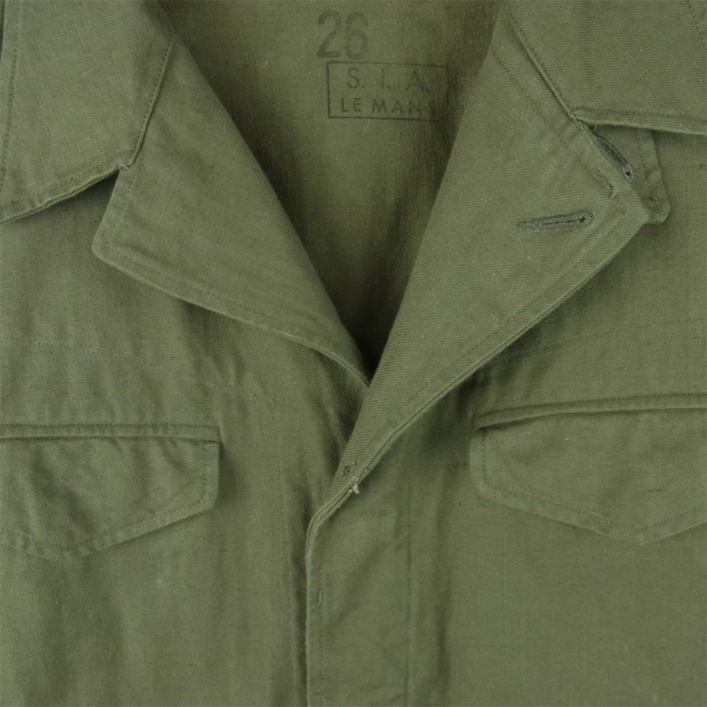フランス軍 M-47 フィールド ジャケット カーキ系【中古】