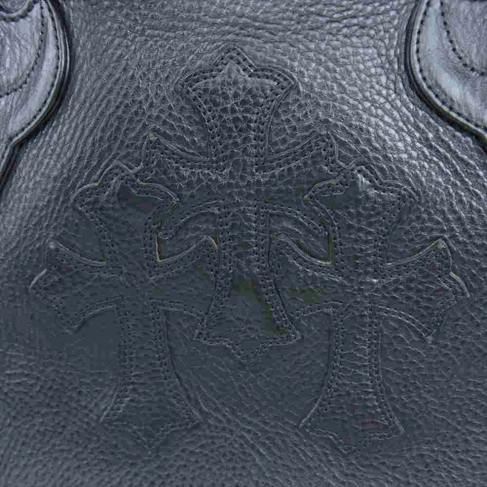 CHROME HEARTS クロムハーツ（原本無） TOTE W/SNP 3CEME 3セメタリー トート バッグ ブラック系【中古】