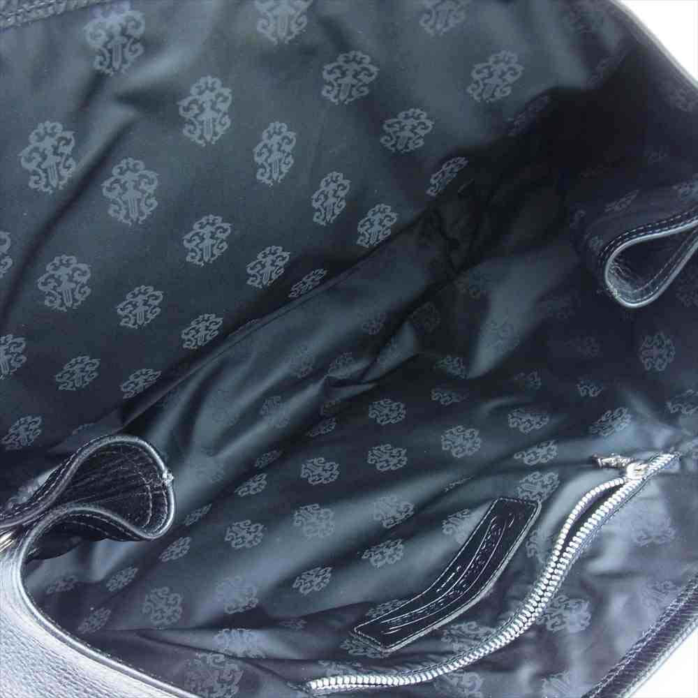 CHROME HEARTS クロムハーツ（原本無） TOTE W/SNP 3CEME 3セメタリー トート バッグ ブラック系【中古】