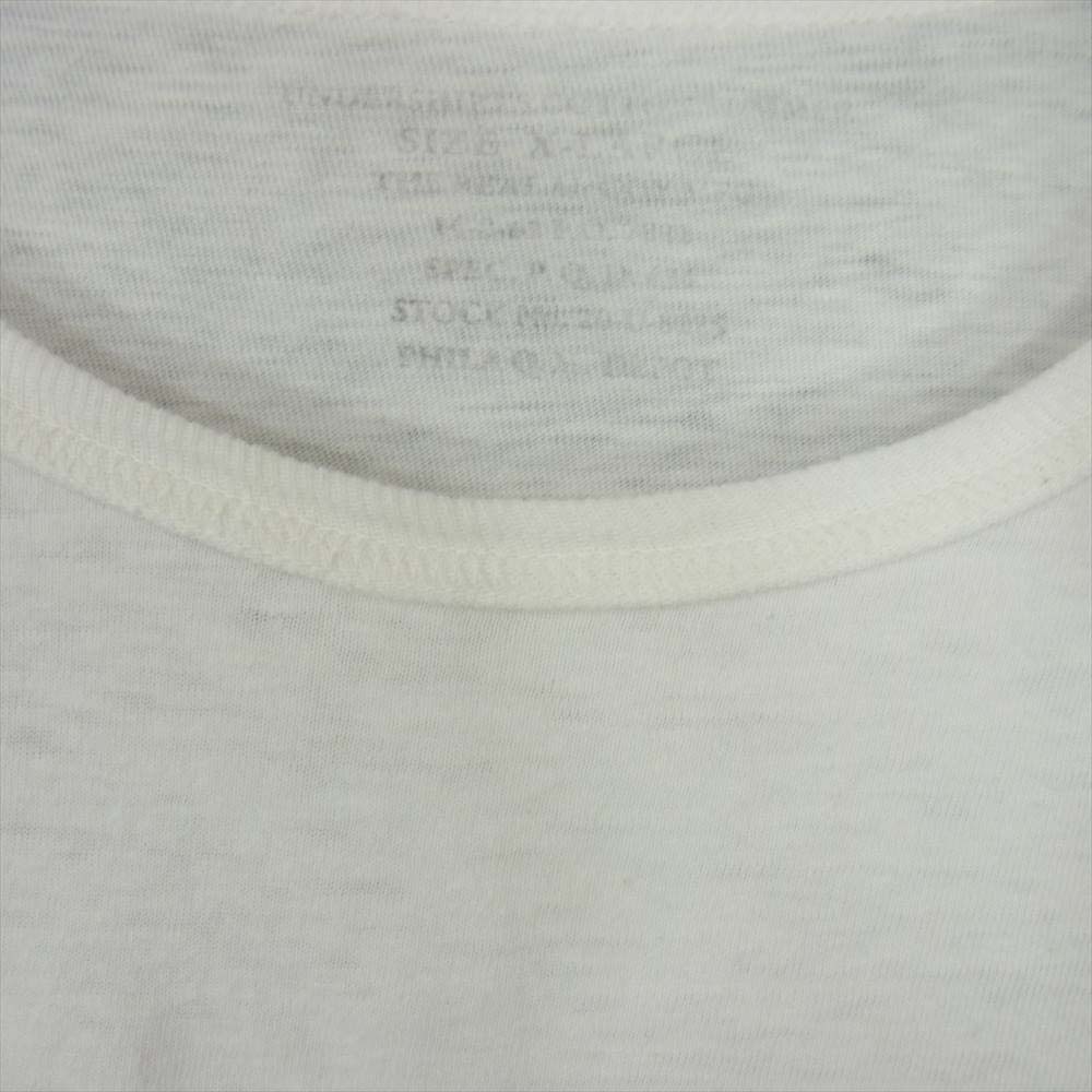 The REAL McCOY'S ザリアルマッコイズ SOLID T-SHIRTS ホワイト系 XL【中古】