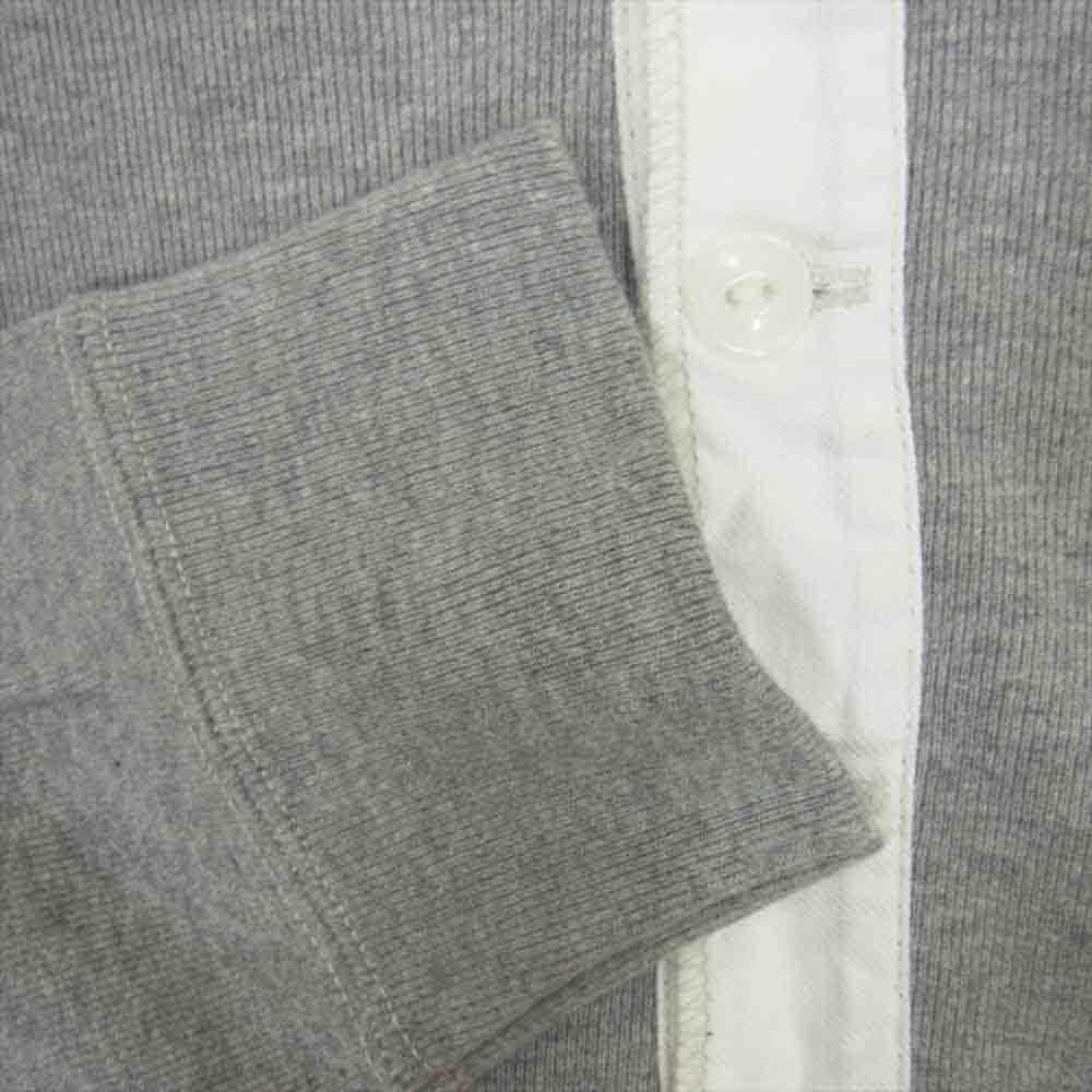 The REAL McCOY'S ザリアルマッコイズ JOE McCOY BALL PARK 3B HENRY ヘンリー 長袖 Tシャツ グレー系 46【中古】