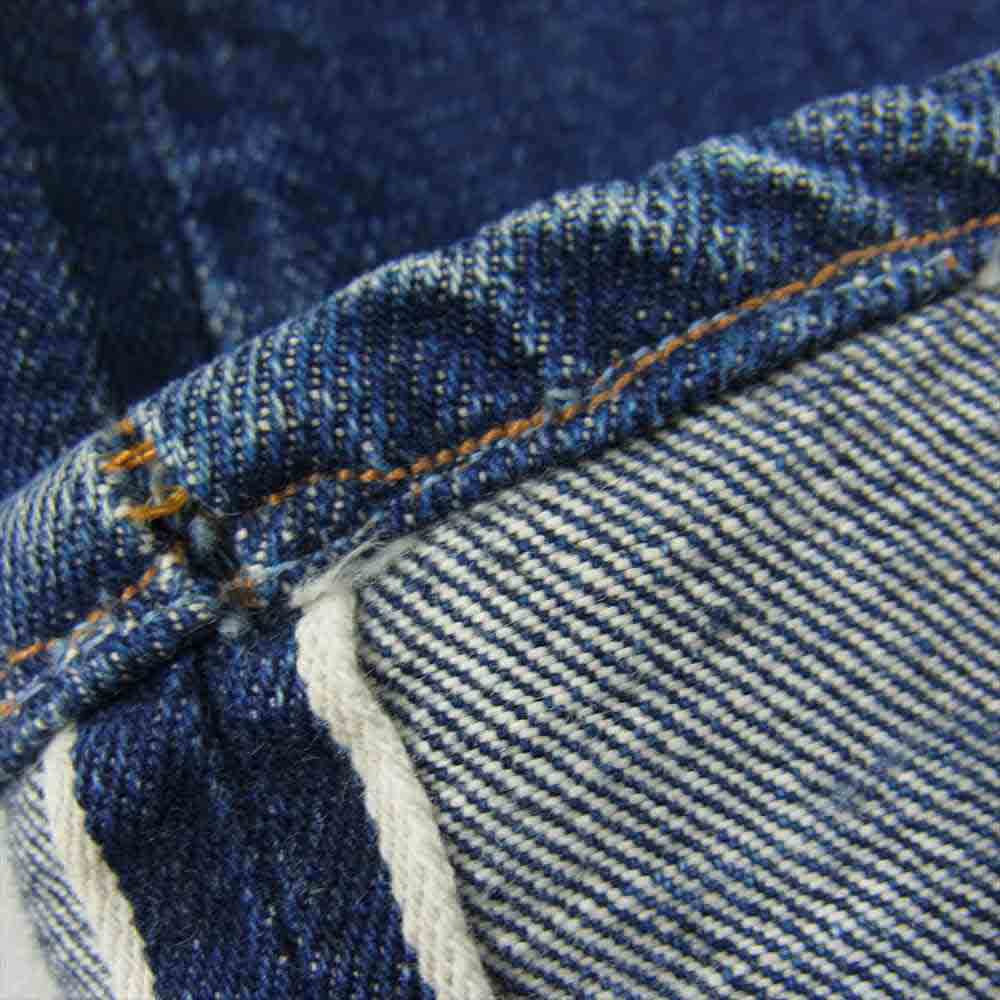 Levi's リーバイス ヴィンテージ オリジナル 501BIG E ボタン裏刻印4 デニム ブルー系【中古】