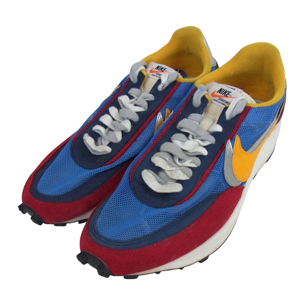 NIKE ナイキ × SACAI BV0073-400 LDV WAFFLE RED/BLUE サカイ ワッフル ローカット スニーカー マルチカラー系 29.0【中古】